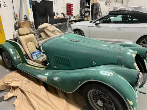 Click Here To Enlarge This Photo Of Morgan Accident Damage Repair & Respray &ndash; Nottingham