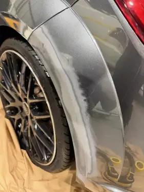 Click Here To Enlarge This Photo Of Audi TT Scratch Repair In Nottingham