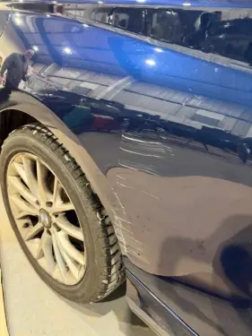 Click Here To Enlarge This Photo Of BMW Quarter Panel & Door Repair In Nottingham